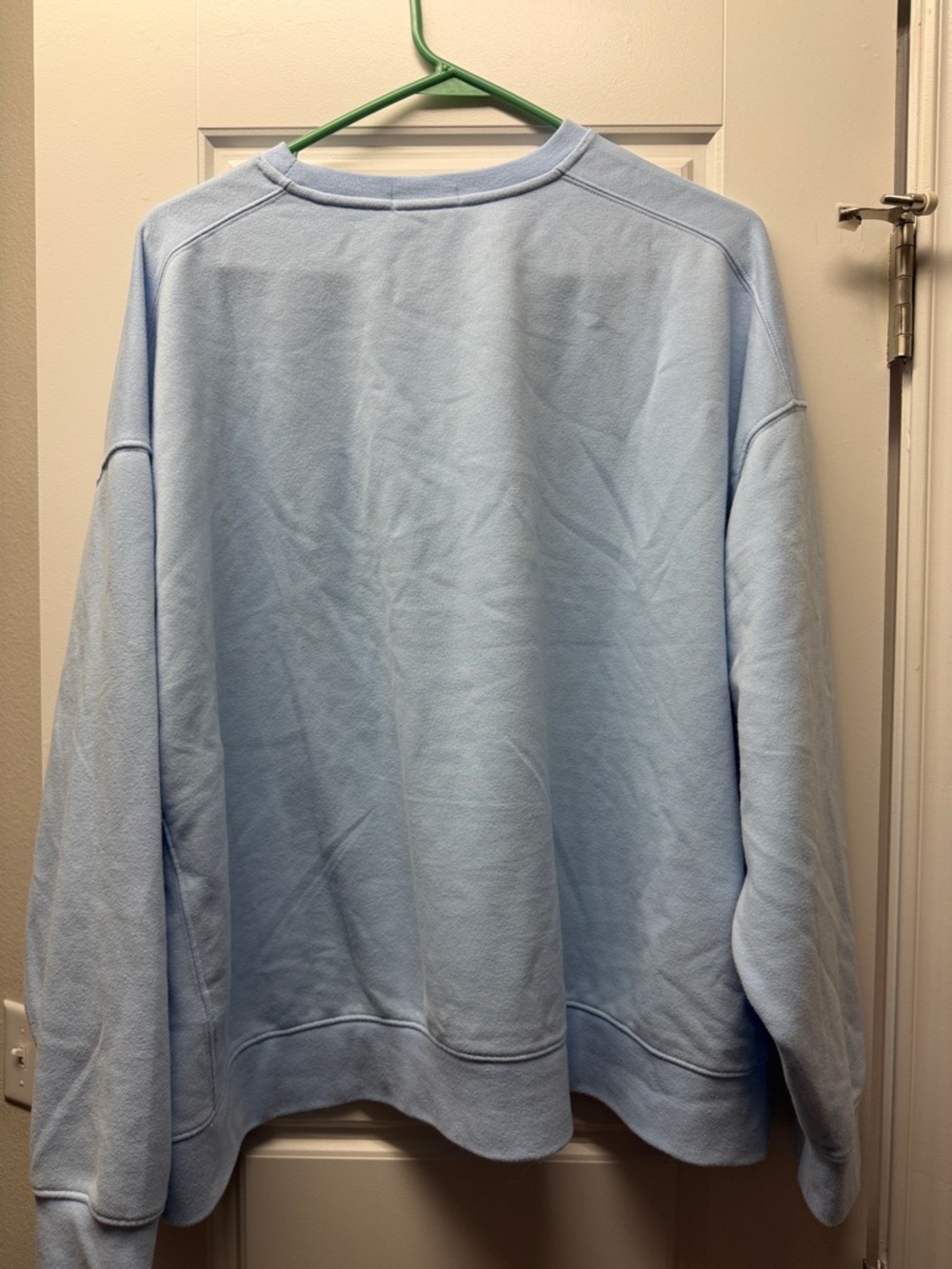 nuuds Light Blue Crewneck Sweatshirt - athletic department- NWOT - Picture 4 of 5